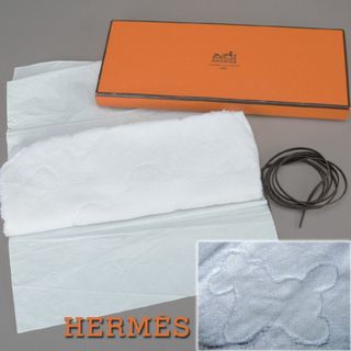 エルメス(Hermes)の新品 HERMES エルメス 木馬 ハンドタオル 30cm ホワイト コットン(ハンカチ)