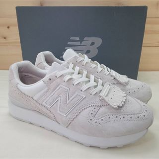 キュウキュウロク(996（New Balance）)のニューバランス WL996TL2 タッセル スエード ライトグレー 25cm(スニーカー)