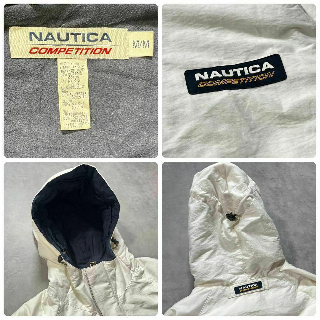 NAUTICA(ノーティカ)の【NAUTICA】ノーティカコンペティション ホワイトナイロンジャケット メンズのジャケット/アウター(ナイロンジャケット)の商品写真