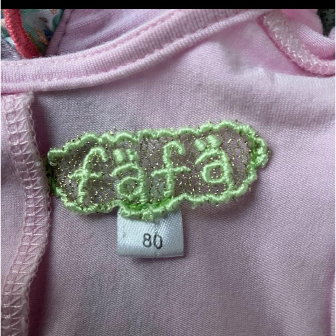 fafa(フェフェ)のfafa 80 ワンピース ドレス キッズ/ベビー/マタニティのキッズ服女の子用(90cm~)(ワンピース)の商品写真