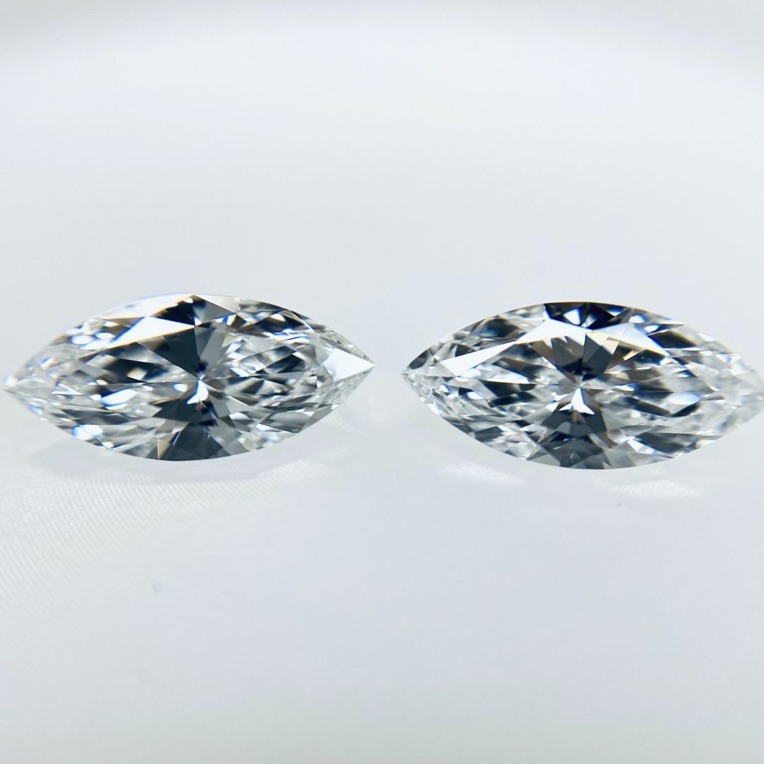 Dカラー IF マーキーズセット！0.31ct/0.30ct/RT2679 レディースのアクセサリー(その他)の商品写真