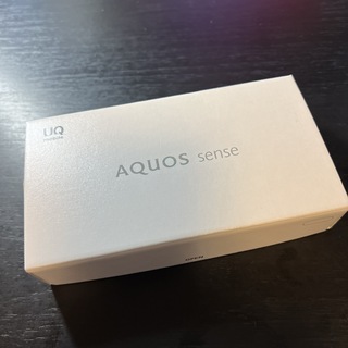 アクオス(AQUOS)のAQUOS sense SHV40SWU(スマートフォン本体)
