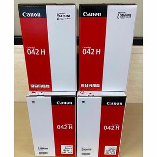 キヤノン(Canon)の4本セット Canon キヤノン 042H 大容量 トナーカートリッジ(OA機器)