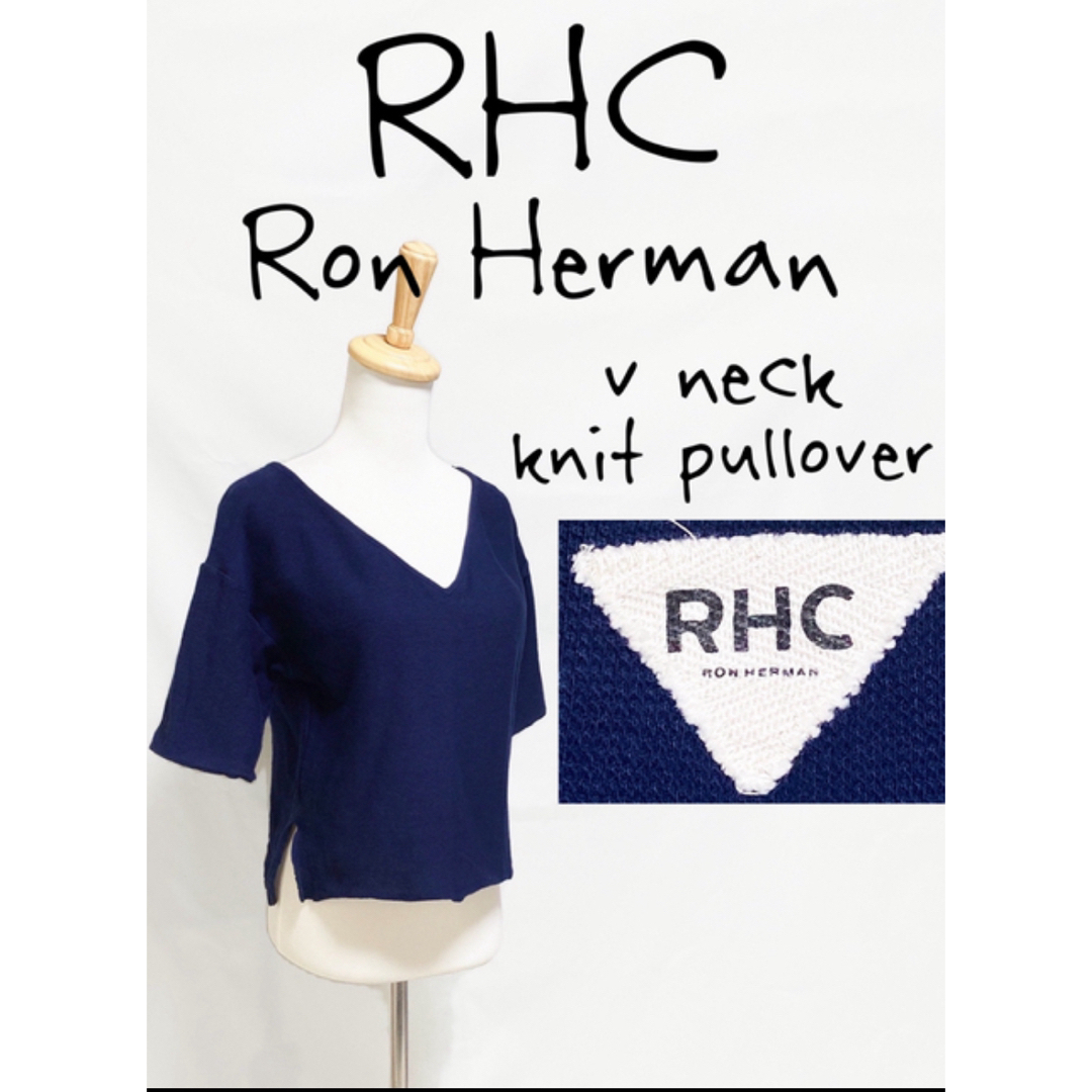 Ron Herman(ロンハーマン)の★RHCロンハーマン★vネック ニット プルオーバー ケープスリーブ レディースのトップス(ニット/セーター)の商品写真