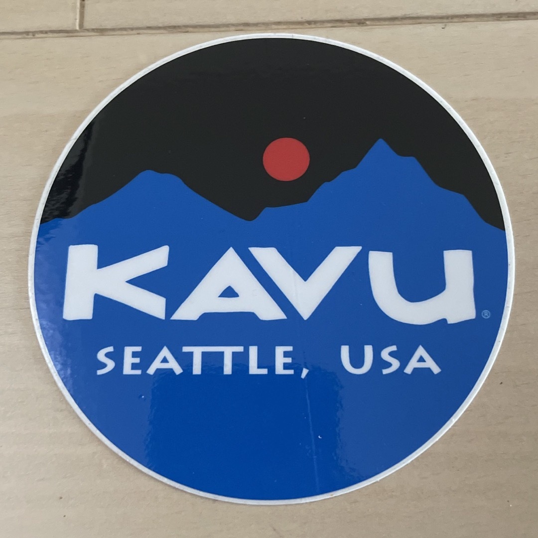 KAVU(カブー)のカブー/KAVU ステッカー　シール スポーツ/アウトドアのアウトドア(その他)の商品写真