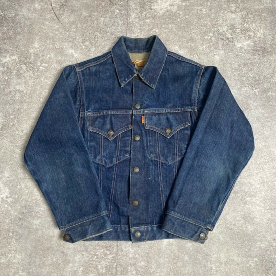 Levi's(リーバイス)の70's Levi's 70505-0217 キッズデニムジャケット オレンジタブ USA製 米国製 ヴィンテージ vintage 280U キッズ/ベビー/マタニティのキッズ服男の子用(90cm~)(ジャケット/上着)の商品写真