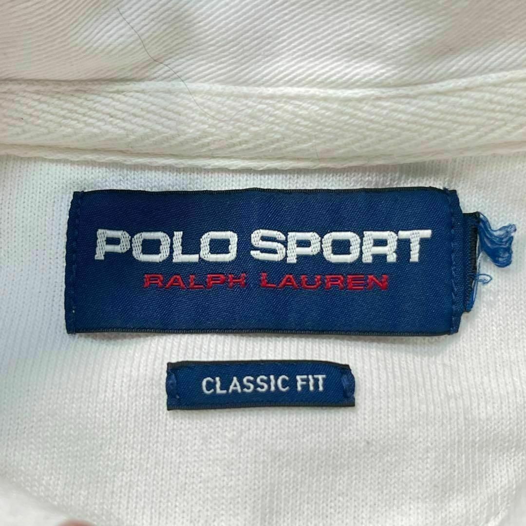 【POLO SPORT】ポロスポーツ 長袖ポロシャツ 古着ラガーシャツ メンズのトップス(ポロシャツ)の商品写真