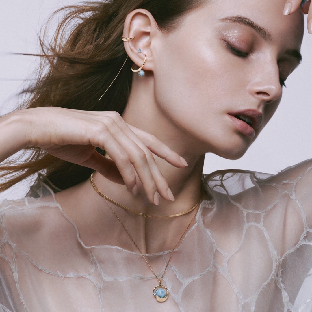 STAR JEWELRY(スタージュエリー)のSTAR JEWELRY  K10YG  イヤーカフ レディースのアクセサリー(イヤーカフ)の商品写真