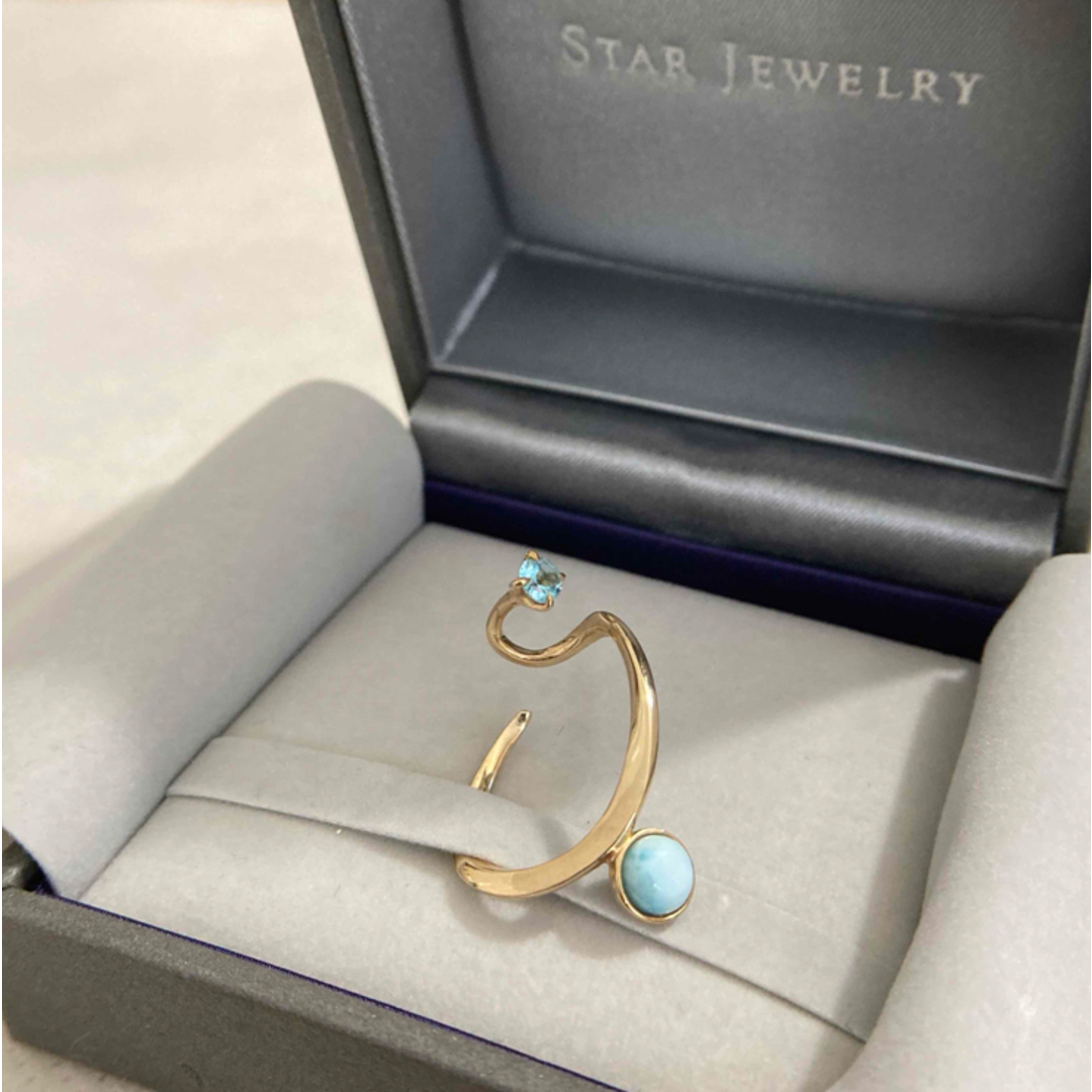 STAR JEWELRY(スタージュエリー)のSTAR JEWELRY  K10YG  イヤーカフ レディースのアクセサリー(イヤーカフ)の商品写真