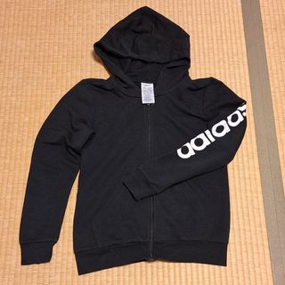 アディダス(adidas)のアディダス zip up パーカー 160センチ(ジャケット/上着)