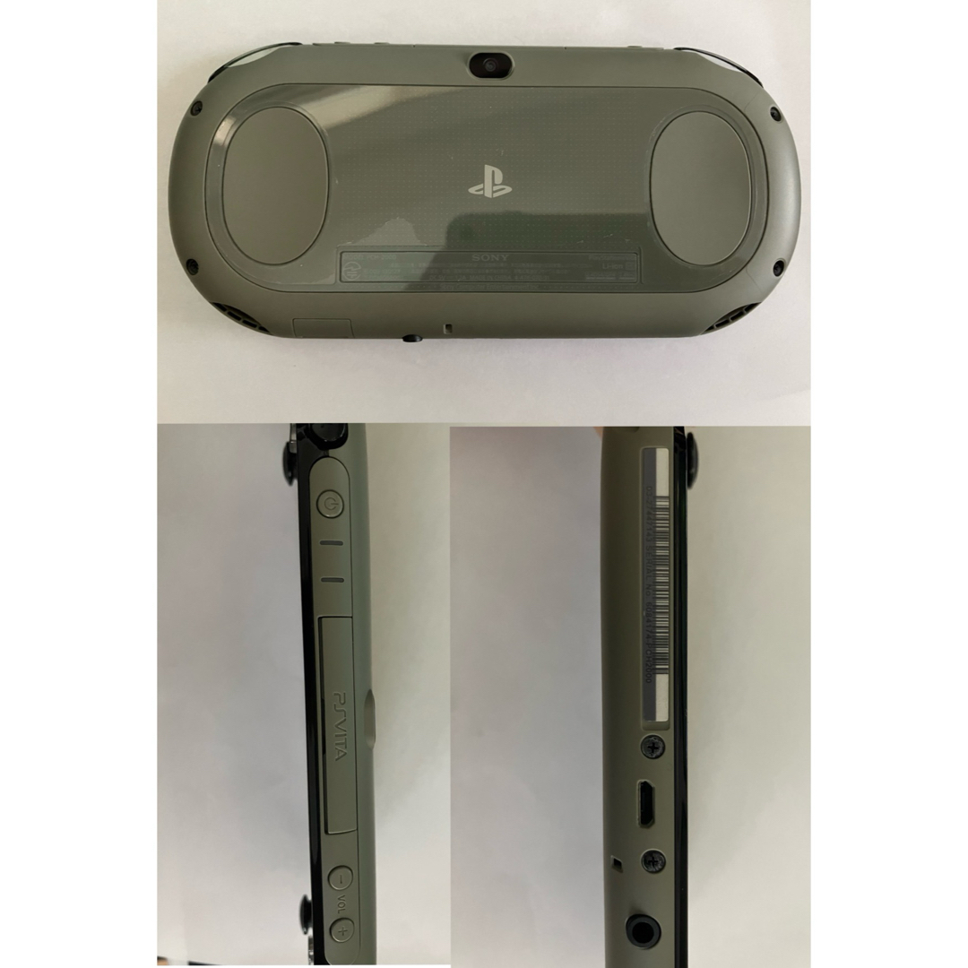 SONY(ソニー)のPS VITA本体(PCH-2000)ケース、メモリーカード16G,32G付き エンタメ/ホビーのゲームソフト/ゲーム機本体(携帯用ゲーム機本体)の商品写真