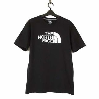 ザノースフェイス(THE NORTH FACE)のザノースフェイス Tシャツ カットソー 半袖 ロゴ プリント S 黒 ブラック(その他)