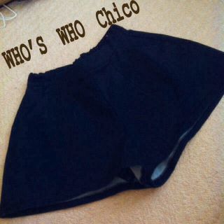 フーズフーチコ(who's who Chico)の＼新品／chico♥️デニムキュロット(キュロット)