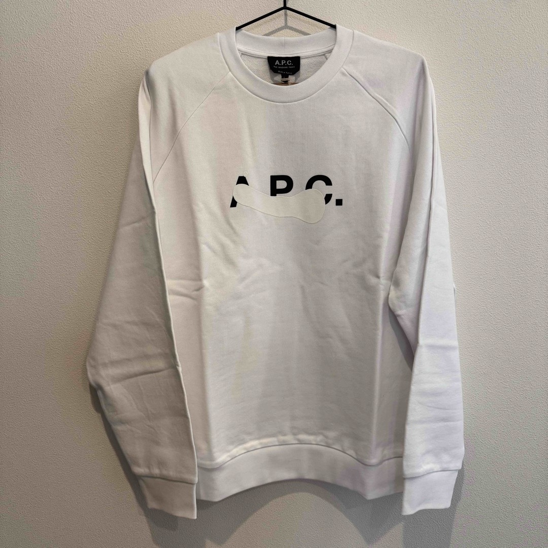 A.P.C(アーペーセー)の【新品・希少】　A.P.C スウェット　トレーナー　アーペーセー　L　コラボ メンズのトップス(スウェット)の商品写真