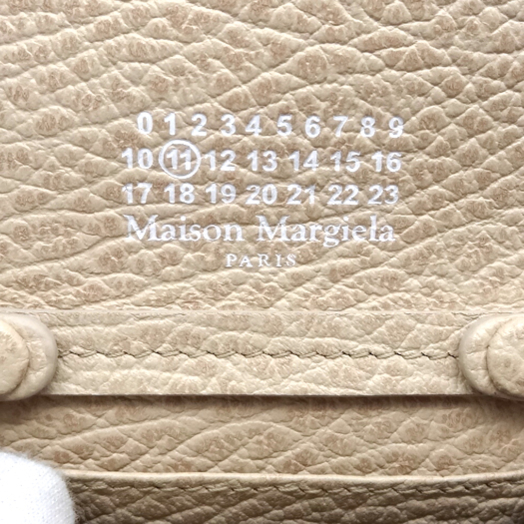 Maison Martin Margiela(マルタンマルジェラ)のメゾンマルジェラ チェーンウォレット 財布 レザー アイボリー SA3 UI0009 Maison Margiela 横浜BLANC レディースのファッション小物(財布)の商品写真