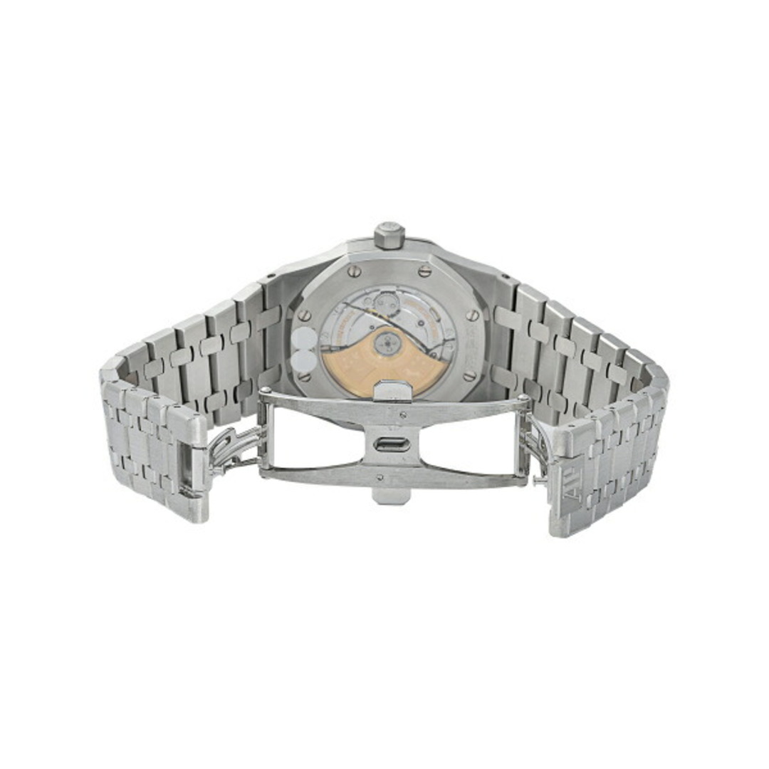 AUDEMARS PIGUET(オーデマピゲ)のオーデマ・ピゲ AUDEMARS PIGUET ロイヤルオーク 15300ST.OO.1220ST.03 ブラック文字盤 中古 腕時計 メンズ メンズの時計(腕時計(アナログ))の商品写真