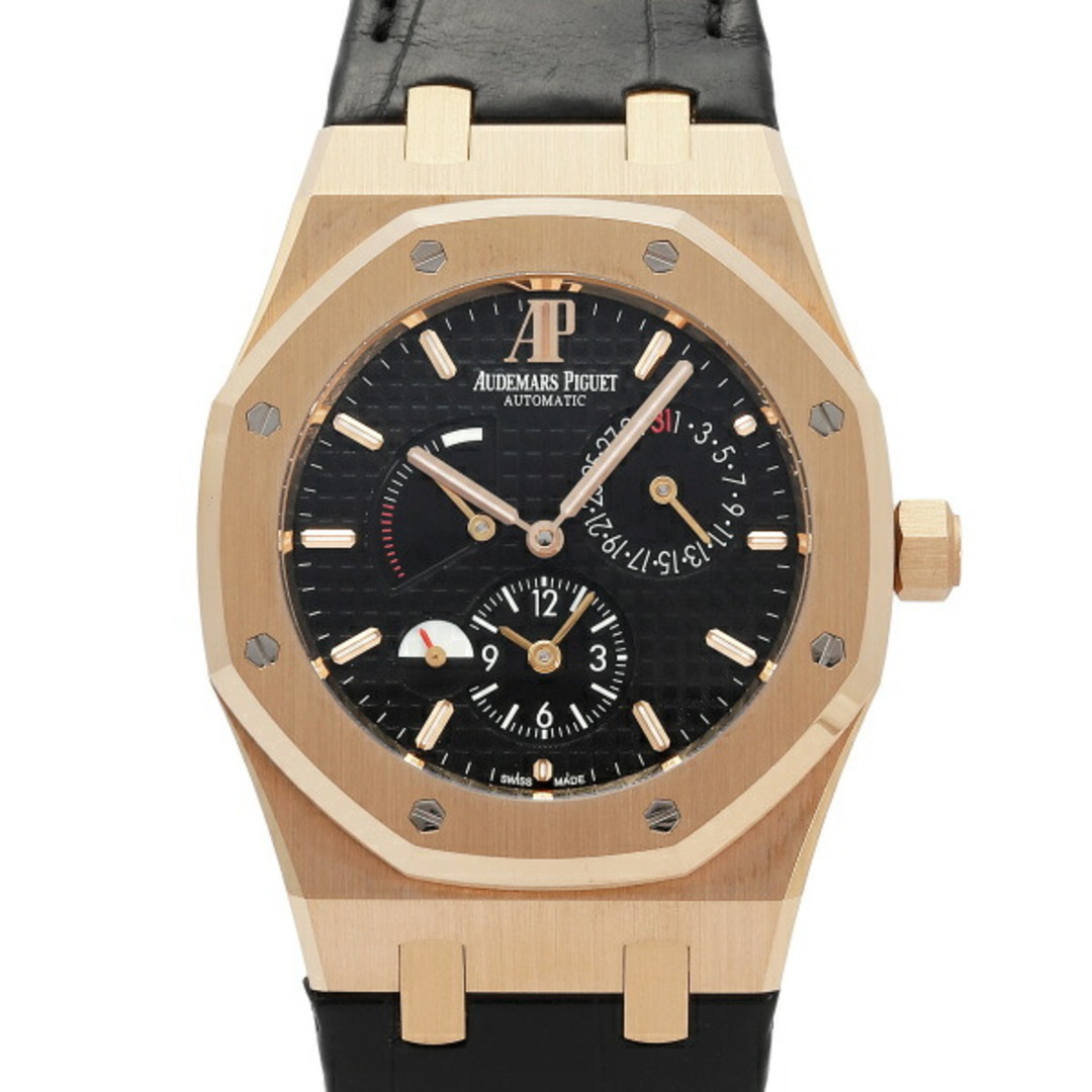 AUDEMARS PIGUET(オーデマピゲ)のオーデマ・ピゲ AUDEMARS PIGUET ロイヤルオーク デュアルタイム 26120OR.OO.D002CR.01 ブラック文字盤 中古 腕時計 メンズ メンズの時計(腕時計(アナログ))の商品写真