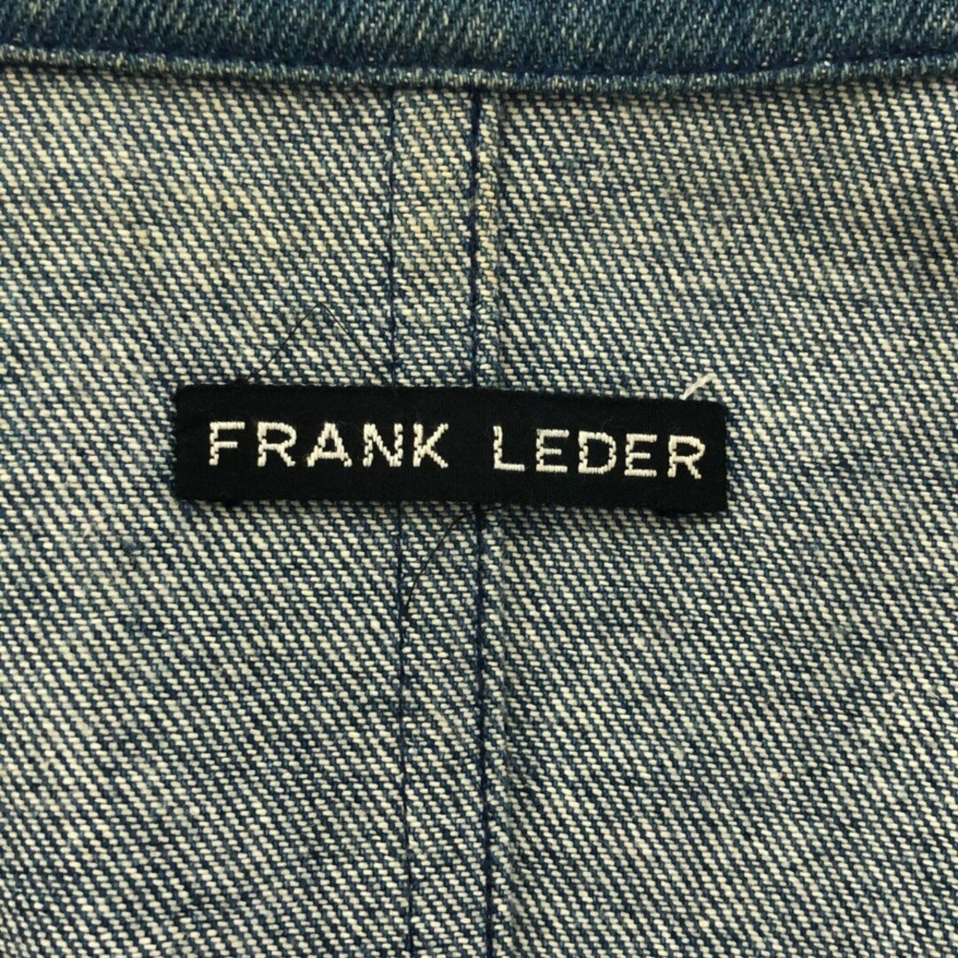 FRANK LEDER(フランクリーダー)のフランクリーダー デニムテーラードジャケット XSサイズ メンズのジャケット/アウター(テーラードジャケット)の商品写真