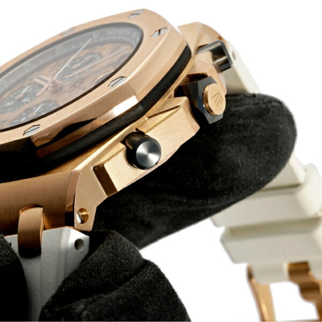 AUDEMARS PIGUET(オーデマピゲ)のオーデマ・ピゲ AUDEMARS PIGUET ロイヤルオーク オフショア クロノグラフ 26470OR.OO.A002CR.01 ピンクゴールド/ブラック文字盤 中古 腕時計 メンズ メンズの時計(腕時計(アナログ))の商品写真