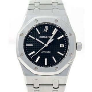 オーデマピゲ(AUDEMARS PIGUET)のオーデマ・ピゲ AUDEMARS PIGUET ロイヤルオーク 15300ST.OO.1220ST.03 ブラック文字盤 中古 腕時計 メンズ(腕時計(アナログ))