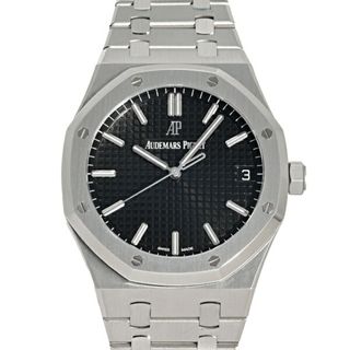 オーデマピゲ(AUDEMARS PIGUET)のオーデマ・ピゲ AUDEMARS PIGUET ロイヤルオーク オートマティック 15500ST.OO.1220ST.03 ブラック文字盤 中古 腕時計 メンズ(腕時計(アナログ))