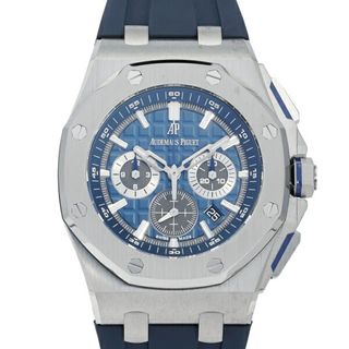 オーデマピゲ(AUDEMARS PIGUET)のオーデマ・ピゲ AUDEMARS PIGUET ロイヤルオーク オフショア 26480TI.OO.A027CA.01 ブルー/グレー文字盤 中古 腕時計 メンズ(腕時計(アナログ))