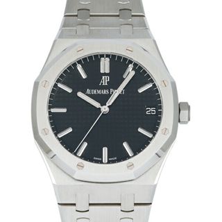 オーデマピゲ(AUDEMARS PIGUET)のオーデマ・ピゲ AUDEMARS PIGUET ロイヤルオーク オートマティック 15500ST.OO.1220ST.03 ブラック文字盤 中古 腕時計 メンズ(腕時計(アナログ))