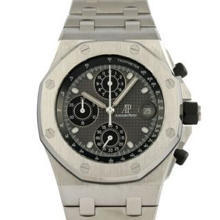 オーデマピゲ(AUDEMARS PIGUET)のオーデマ・ピゲ AUDEMARS PIGUET ロイヤルオーク オフショア クロノグラフ 26238TI.OO.2000TI.01 グレー/ブラック文字盤 中古 腕時計 メンズ(腕時計(アナログ))