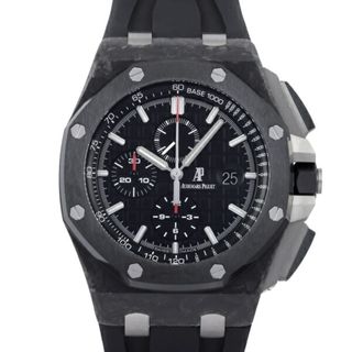 オーデマピゲ(AUDEMARS PIGUET)のオーデマ・ピゲ AUDEMARS PIGUET ロイヤルオーク オフショア クロノグラフ 26400AU.OO.A002CA.01 ブラック文字盤 中古 腕時計 メンズ(腕時計(アナログ))