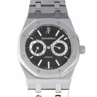 オーデマピゲ(AUDEMARS PIGUET)のオーデマ・ピゲ AUDEMARS PIGUET ロイヤルオーク デイデイト 26330ST.OO.1220ST.01 ブラック文字盤 中古 腕時計 メンズ(腕時計(アナログ))