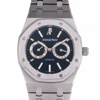 オーデマピゲ(AUDEMARS PIGUET)のオーデマ・ピゲ AUDEMARS PIGUET ロイヤルオーク デイデイト 26330ST.OO.1220ST.01 ブラック文字盤 中古 腕時計 メンズ(腕時計(アナログ))