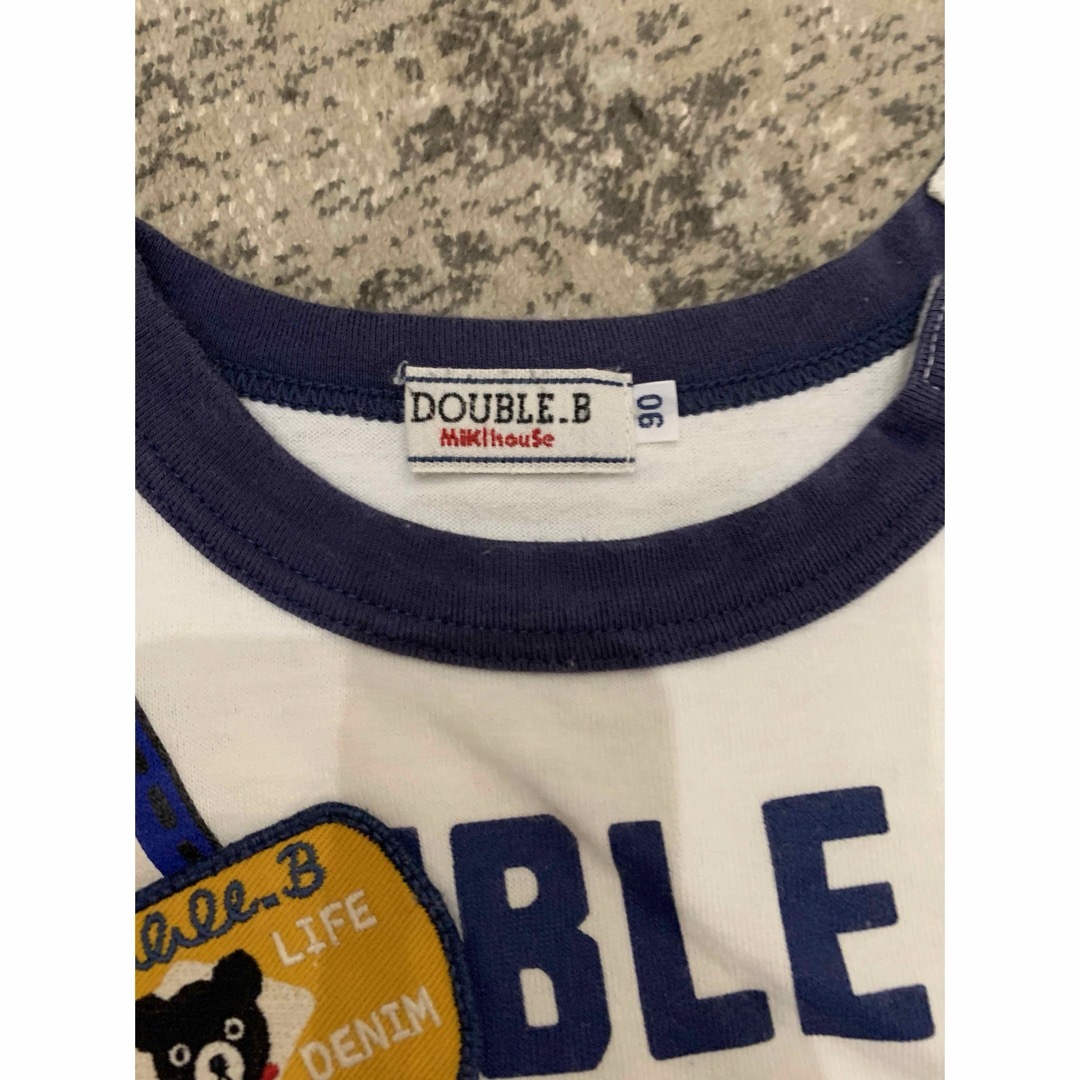 DOUBLE.B(ダブルビー)のミキハウス　tシャツ キッズ/ベビー/マタニティのキッズ服男の子用(90cm~)(Tシャツ/カットソー)の商品写真