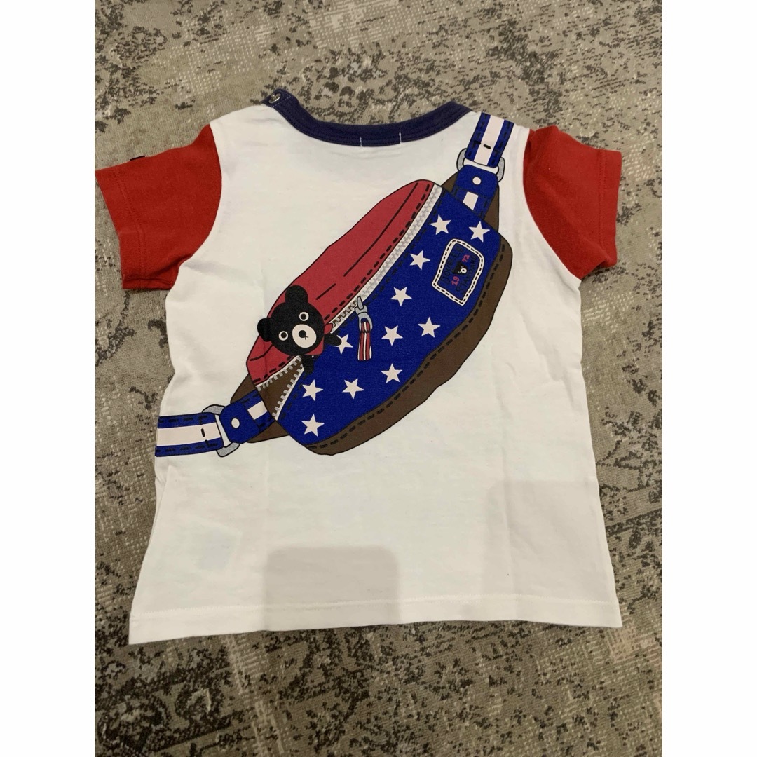 DOUBLE.B(ダブルビー)のミキハウス　tシャツ キッズ/ベビー/マタニティのキッズ服男の子用(90cm~)(Tシャツ/カットソー)の商品写真