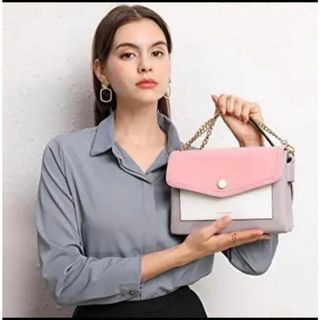 大人気❤️ショルダーバッグ 斜めがけ　レディース ポシェット　パーティーバッグ(ノーカラージャケット)