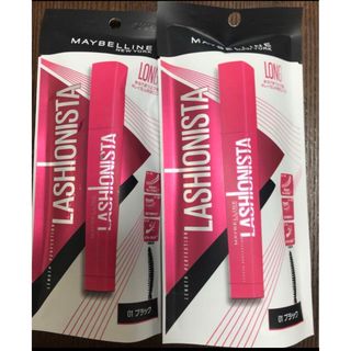 メイベリン(MAYBELLINE)の新品　メイベリン ラッシュニスタ N マスカラ ブラック2本セット(マスカラ)