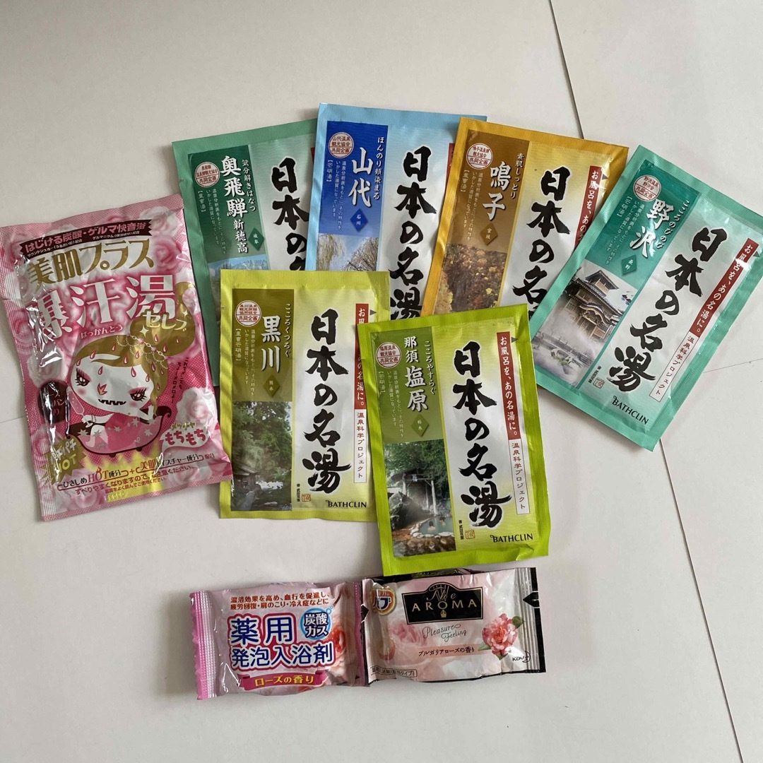 ★入浴剤まとめ売り★9点 コスメ/美容のボディケア(入浴剤/バスソルト)の商品写真