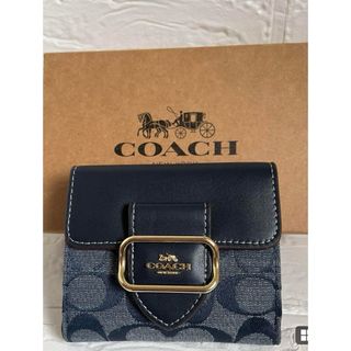 コーチ(COACH)のCOACH二つ折り財布シグネチャー(財布)