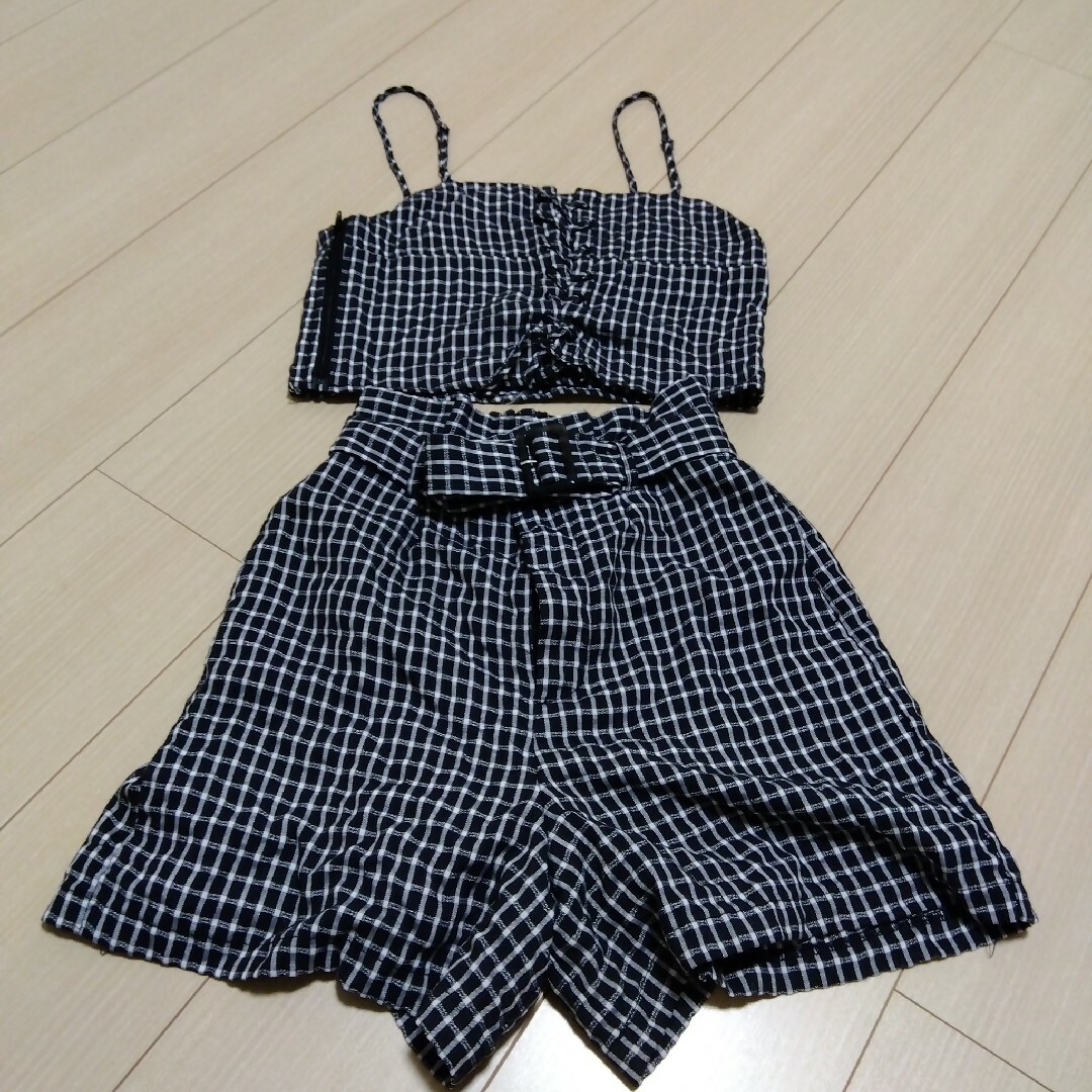 NICE CLAUP(ナイスクラップ)の女の子セットアップ キッズ/ベビー/マタニティのキッズ服女の子用(90cm~)(パンツ/スパッツ)の商品写真