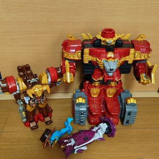 バンダイ(BANDAI)の手裏剣戦隊ニンニンジャー シュリケン合体 DXライオンハオー　シュリケンジン(その他)