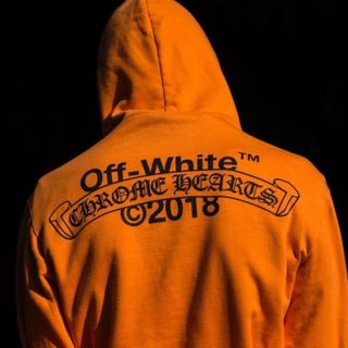 クロムハーツ(Chrome Hearts)のOff-White×CHROME HEARTS LOGO HOODY(パーカー)