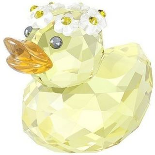 スワロフスキー(SWAROVSKI)のSWAROVSKI　花かんむりアヒル(置物)