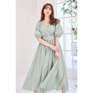 ハーリップトゥ(Her lip to)のAiry Volume Sleeve Dress herlipto(ロングワンピース/マキシワンピース)