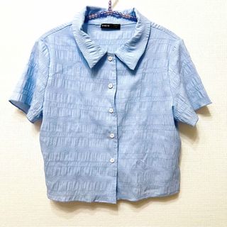 シーイン(SHEIN)のチェック柄シャツ 半袖 シーイン シンプル レディース(シャツ/ブラウス(半袖/袖なし))