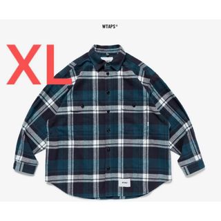 ダブルタップス(W)taps)のXL WCPO 01 LS COTTON FLANNEL TEXTILE(シャツ)