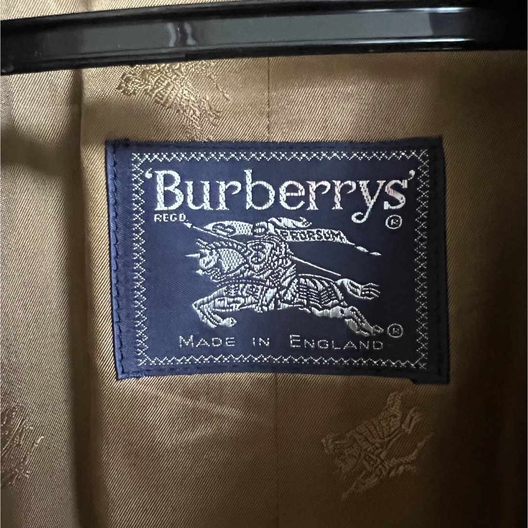 BURBERRY(バーバリー)の激安‼️カシミア100%‼️イングランド製‼️オールド　バーバリーコート‼️ メンズのジャケット/アウター(チェスターコート)の商品写真