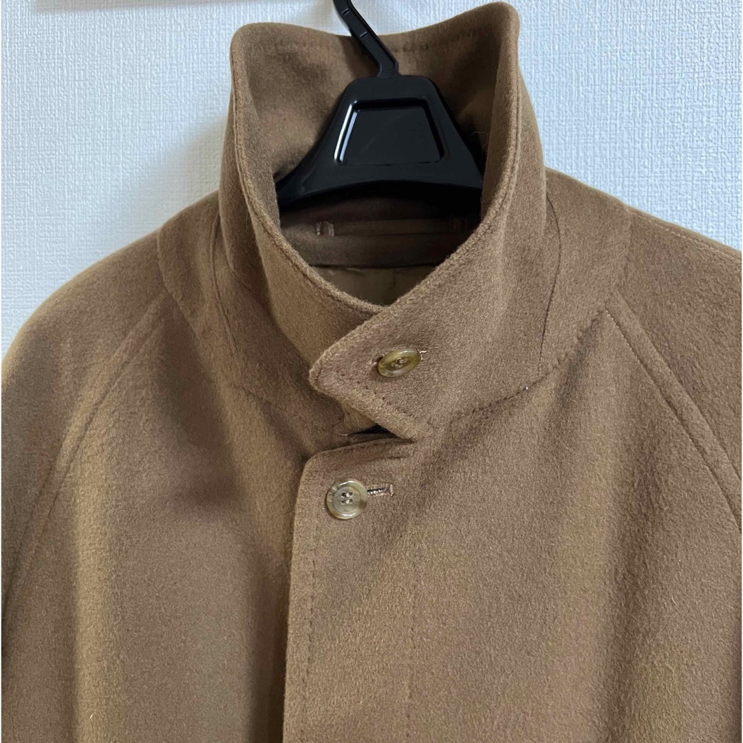 BURBERRY(バーバリー)の激安‼️カシミア100%‼️イングランド製‼️オールド　バーバリーコート‼️ メンズのジャケット/アウター(チェスターコート)の商品写真