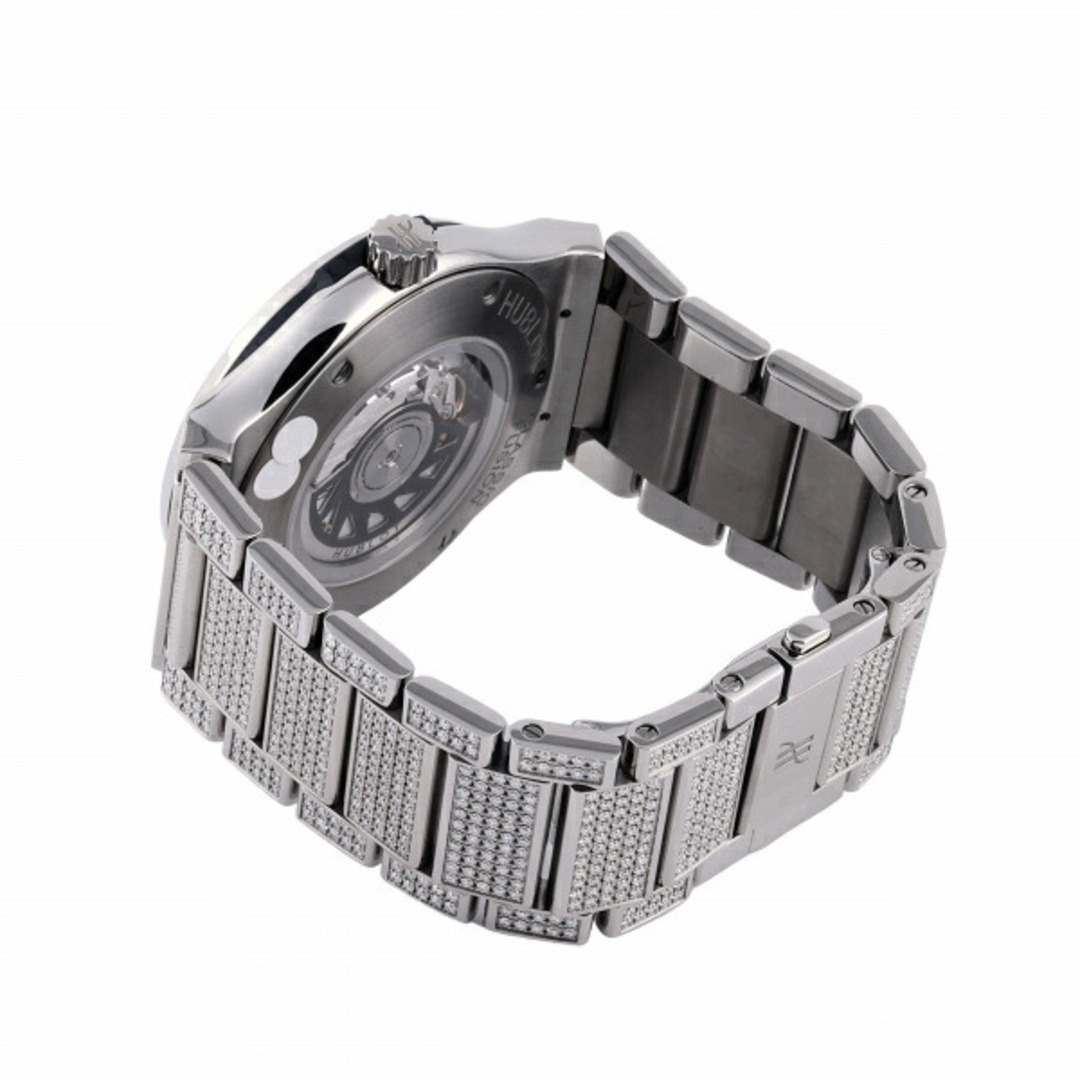 HUBLOT(ウブロ)のウブロ HUBLOT クラシックフュージョン チタニウム ブレスレット フルパヴェ 511.NX.9010.NX.3704 全面ダイヤ文字盤 中古 腕時計 メンズ メンズの時計(腕時計(アナログ))の商品写真