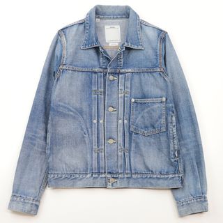 VISVIM - 【美品】 ビズビム 2016AW SS CHORE JKT PRIME DAM 1st Gジャン デニムジャケット メンズ サイズ 1 ライトインディゴ VISVIM