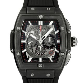 ウブロ(HUBLOT)のウブロ HUBLOT スピリット・オブ・ビッグバン ブラックマジック 601.CI.0173.RX グレー文字盤 中古 腕時計 メンズ(腕時計(アナログ))