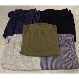 ユニクロ(UNIQLO)の☆本日限定価格☆ユニクロ☆5点まとめ売り☆新品☆ハーフパンツ☆サイズ・M☆(ワークパンツ/カーゴパンツ)